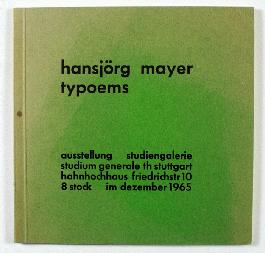 hansjörg mayer typoems - 1